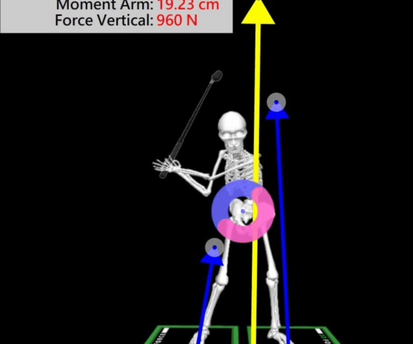 NC Golf Academy ⁠3D force plates with Trackman simulator in Athens